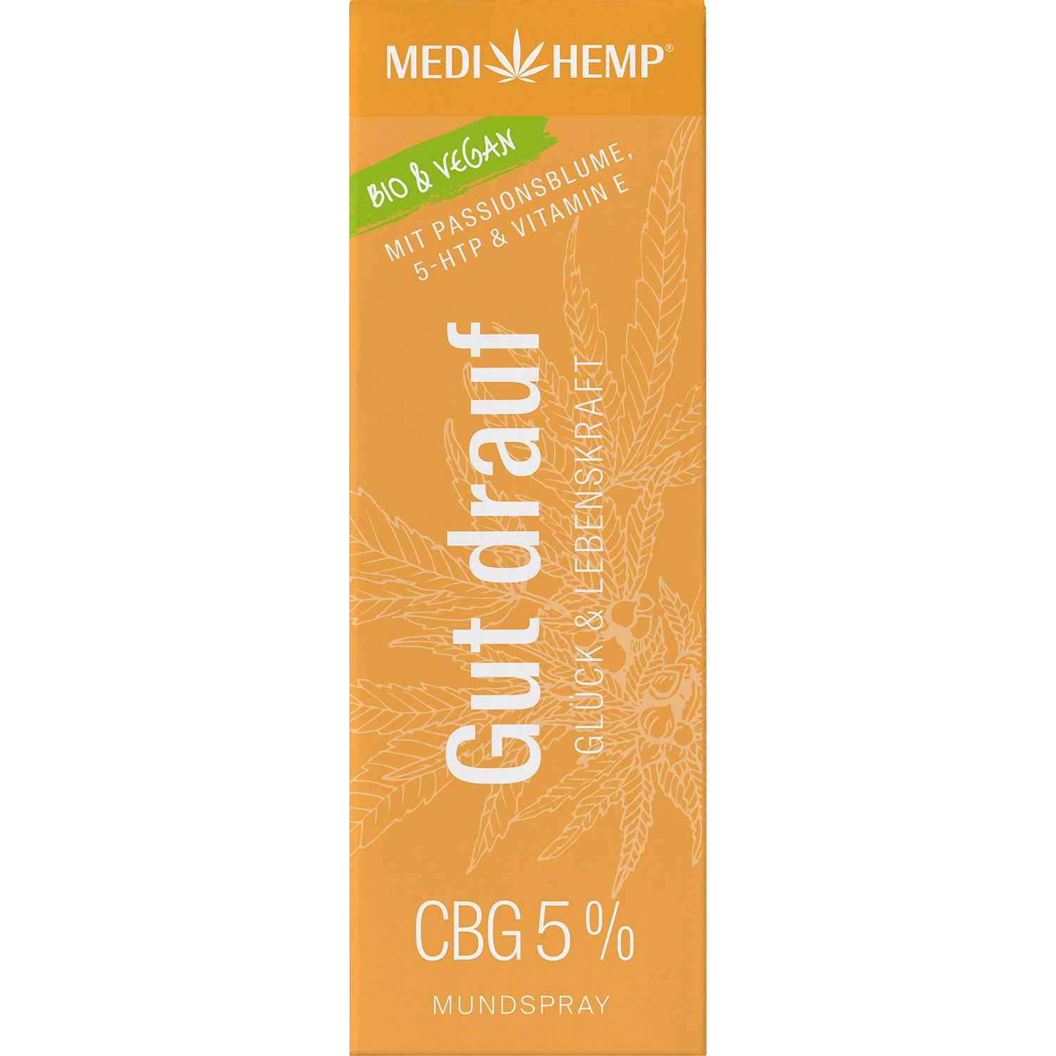 MEDIHEMP Bio Gut drauf Mundspray 5% CBG