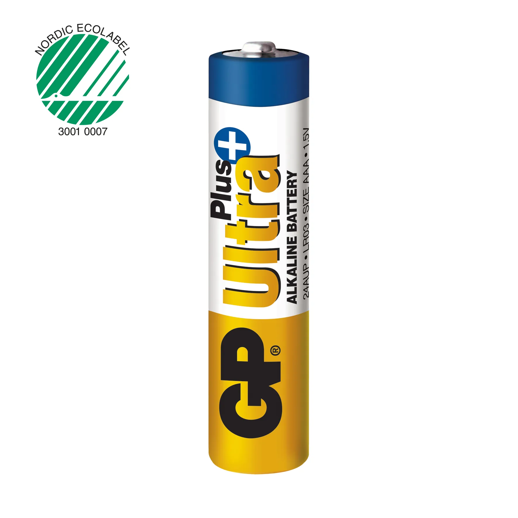 GP Batterier Batteri Lr03 Ultra Pluss Aaa 4-P Nocolour