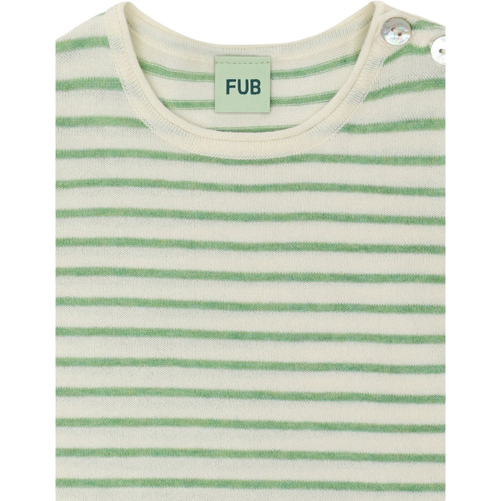 Køb FUB Ecru/Apple Melange Baby SS Body