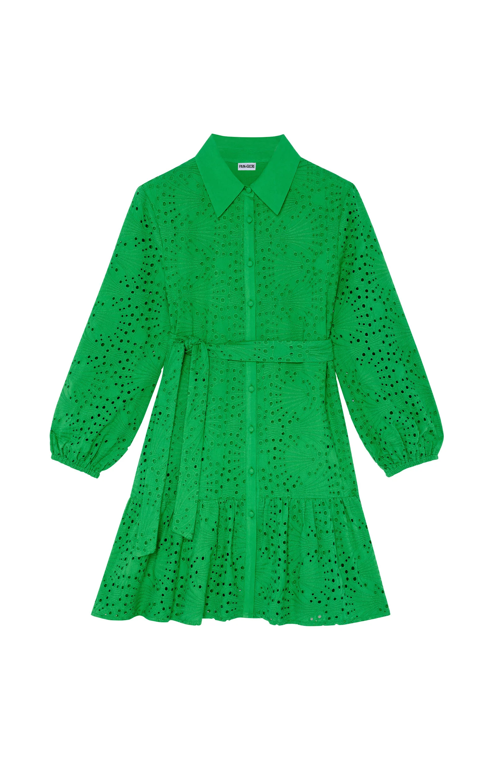 roane Robe chemise verte Vert