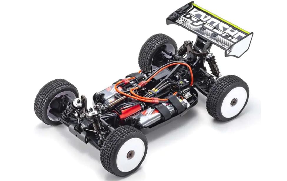 Buggy Inferno MP10e 4WD Brushless Grün, ARTR, 1:8<br>Leistungsstarker Renn-Buggy mit Brushless Antrieb im Massstab 1:8