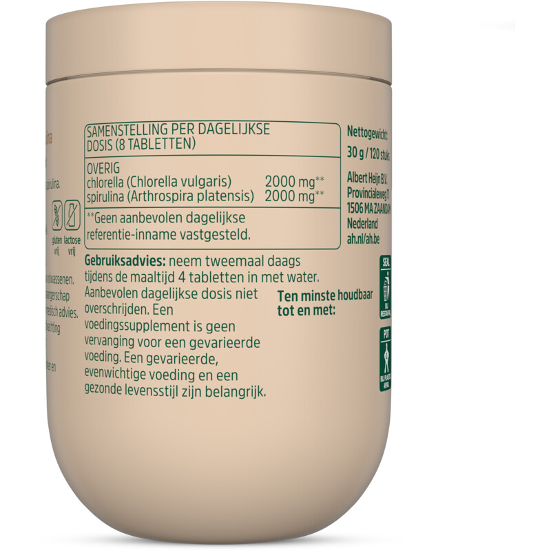 Care Chlorella & spirulina 250mg
