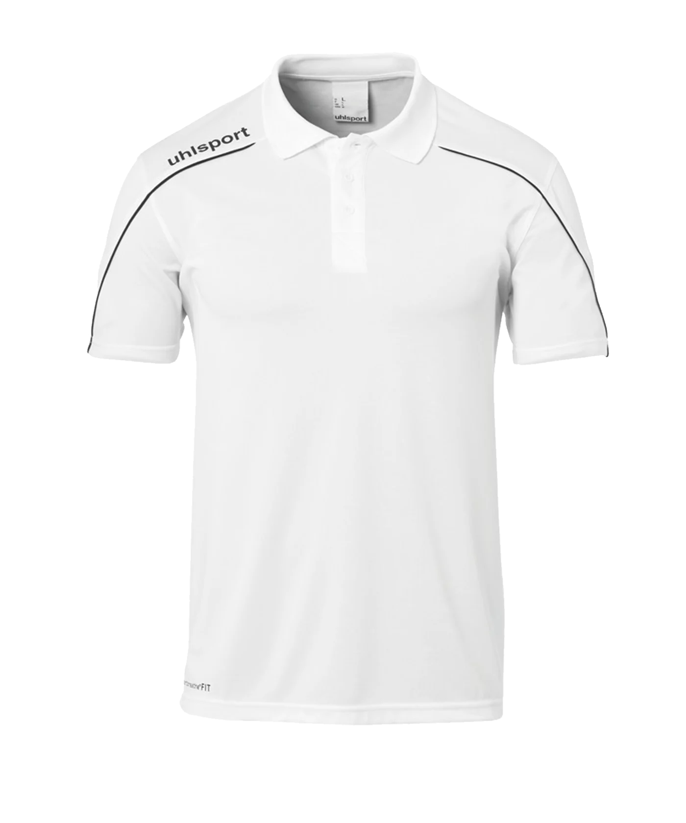 uhlsport Stream 22 Poloshirt Kids Weiss F02