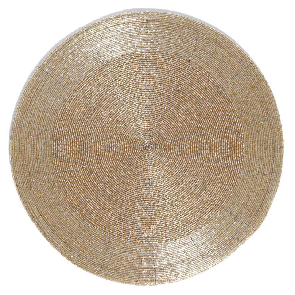 Set de table rond brillant Ø33cm - 4 modèles