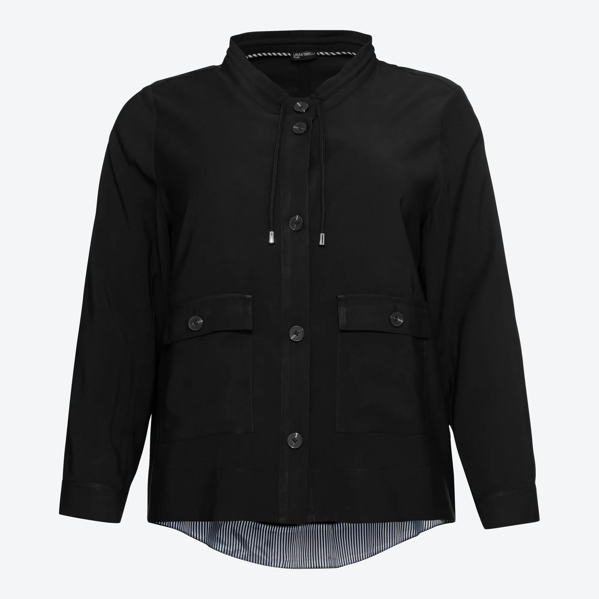 Damen-Blazer mit 2 Taschen, große Größen