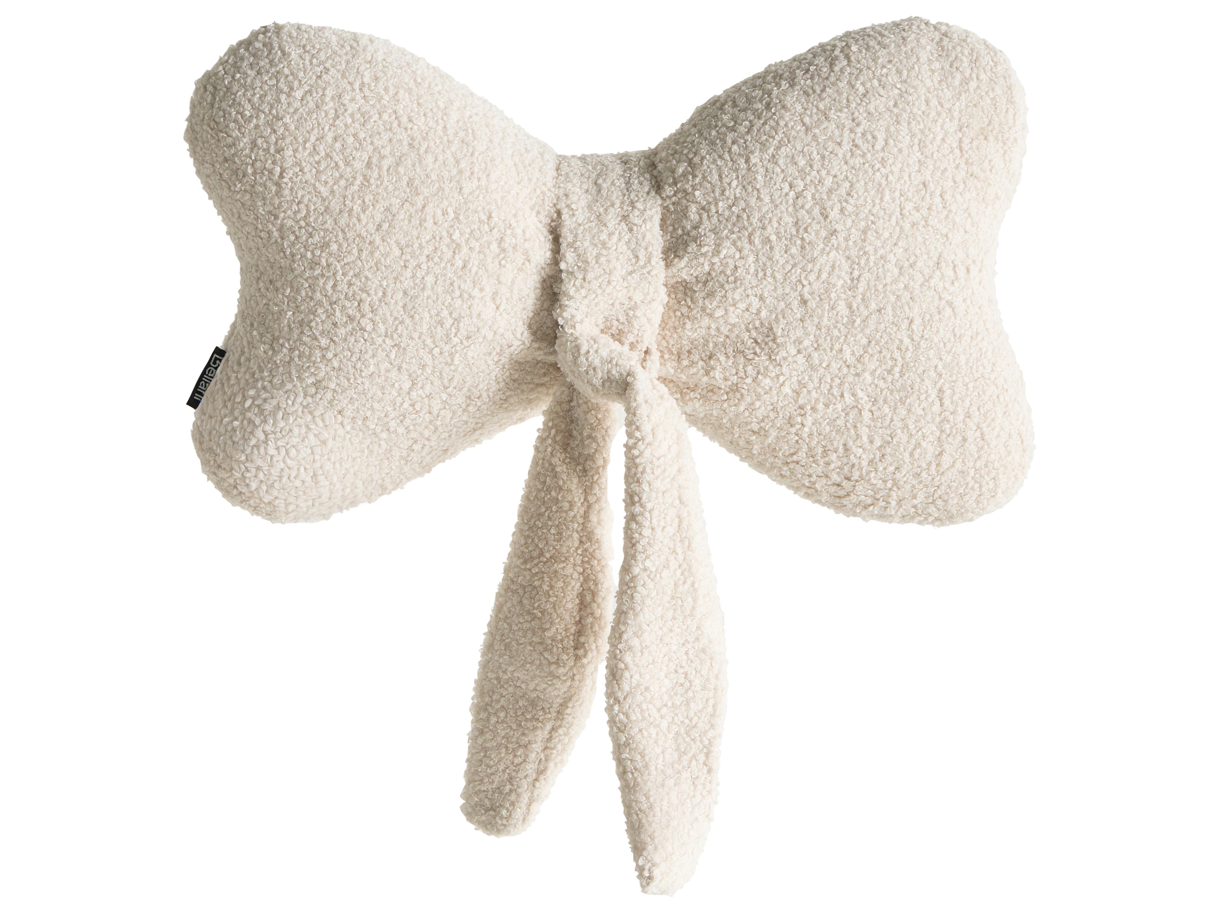 Set van 3 sierkussens WINTERLAND Bouclé 30 x 35 cm 45 x 25 cm Lichtbeige kerstmotief