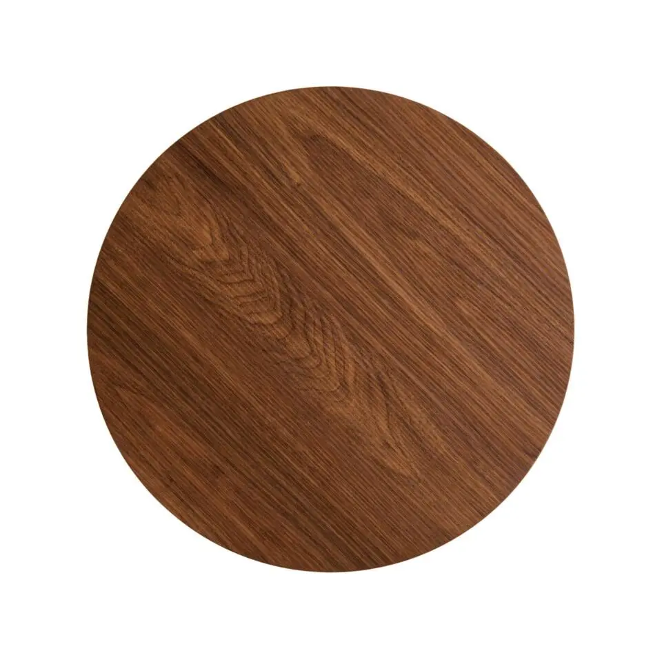 Nora Bijzettafel - Ø40cm Walnoot