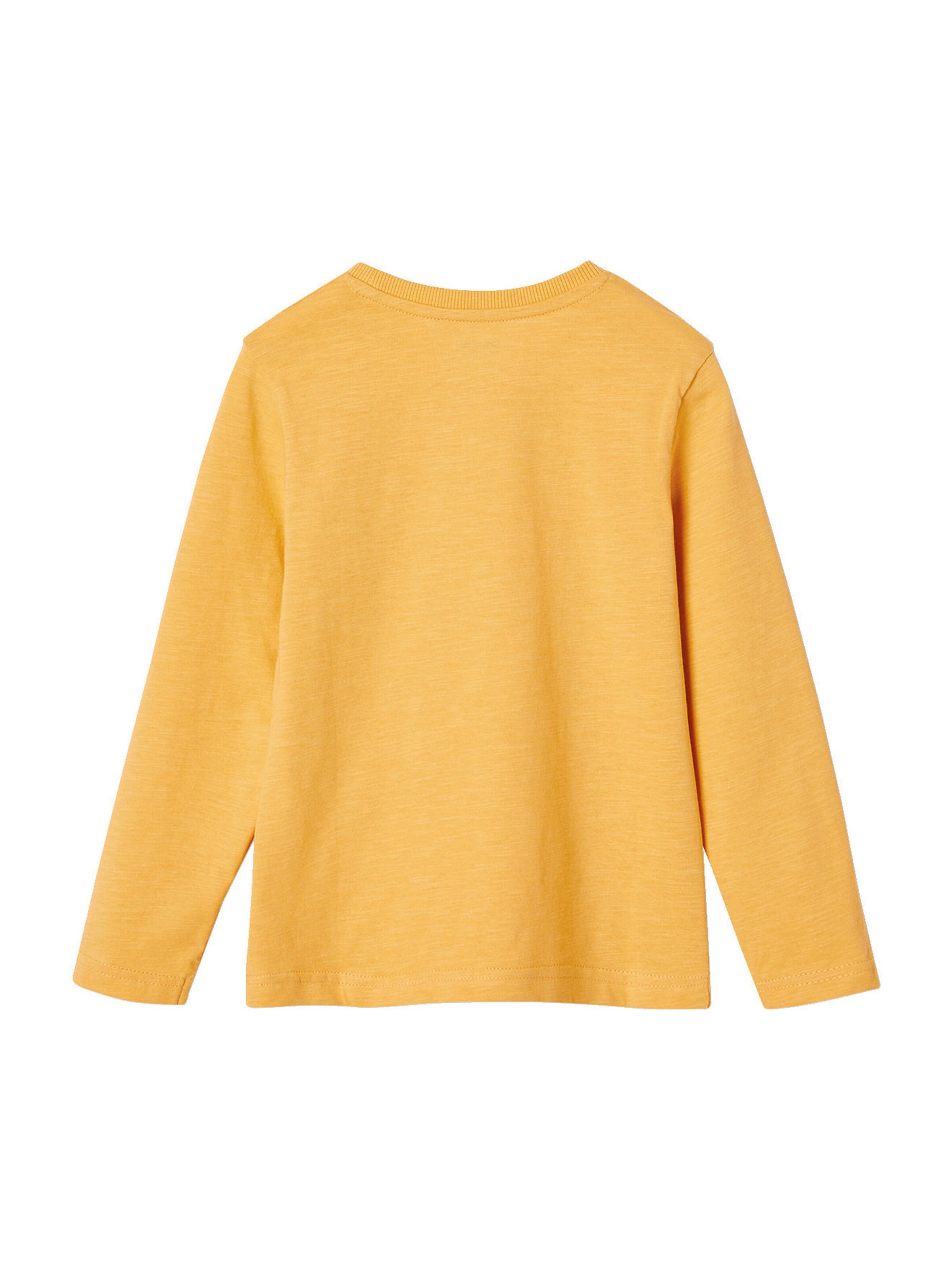 Vertbaudet Jungen Langarmshirt BASIC gelb