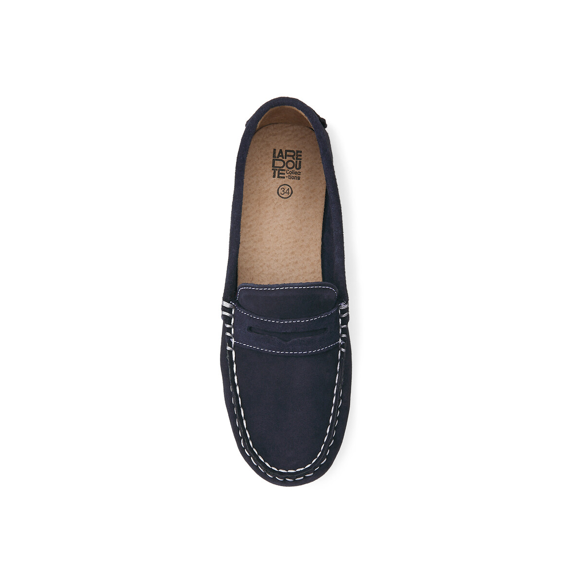 COLEÇÃO LA REDOUTE<br>Mocassins em vermelho