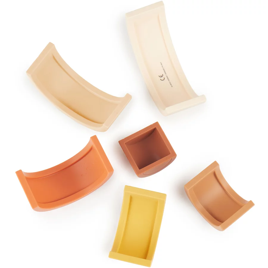 bieco Silikon Regenbogen Chocolate Bliss