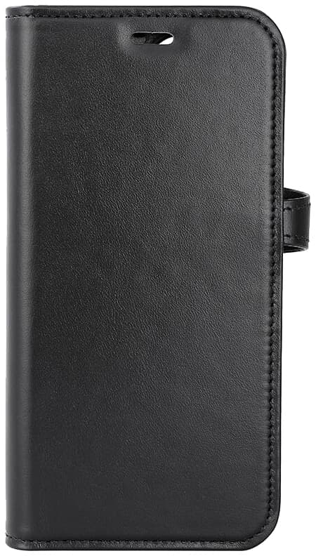 Buffalo iPhone 15 Pro 2in1 Leather MagSeries pungetui (sort)