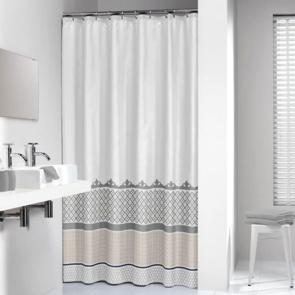 Sealskin Cortina de Duche Marrakech 180 cm Prateado 235281318 - 406073