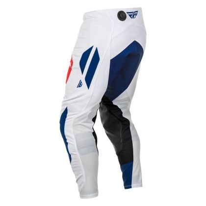 Pantalon cross Fly EVOLUTION DST 2025 - Blanc / Bleu