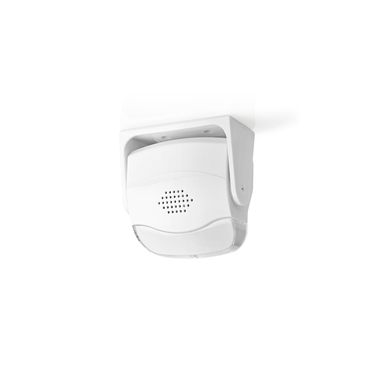 Nedis Bevegelsesdetektor Alarm | Batteri drevet | 3x AAA/LR03 | 80 dB | Detektorrekkevidde: 1.10 m | Detektorvinkel: 10 ° | Tak / Vegg | Hvit