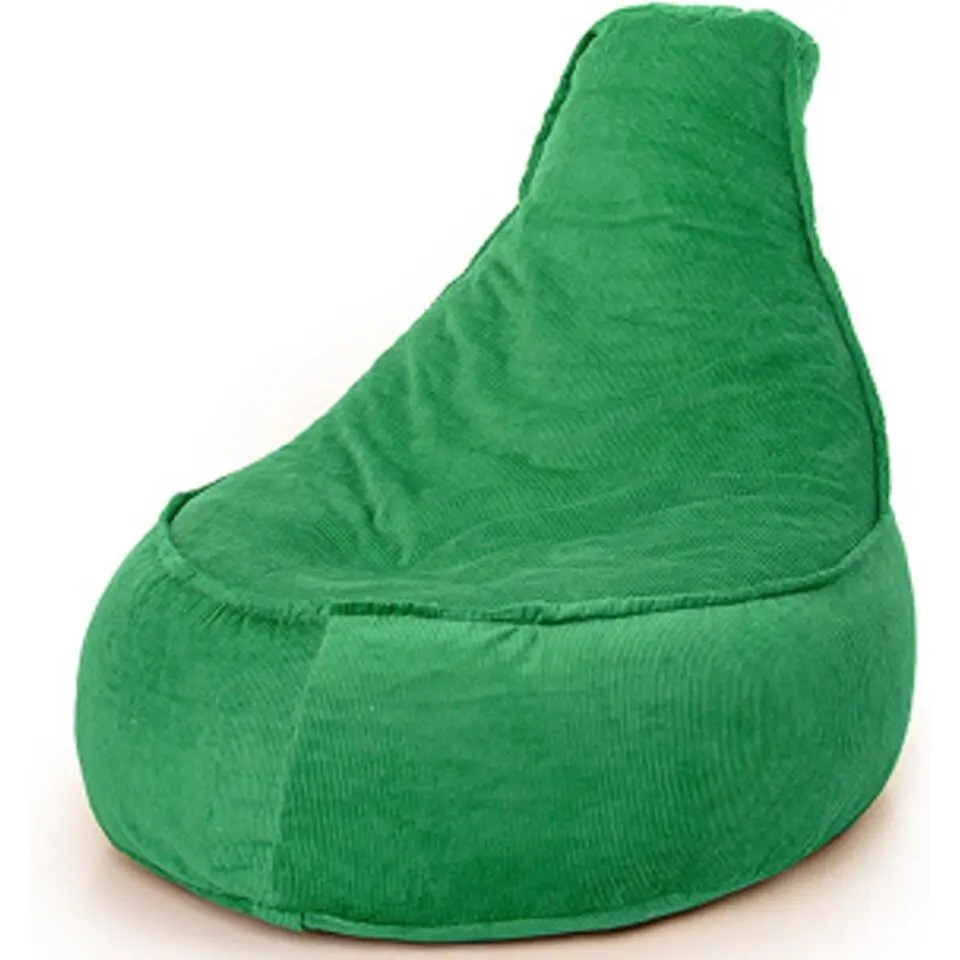 Parya Stoel Zitzak Ribstof - Zitzakfauteuil - Woonkamerzitzak - Poef