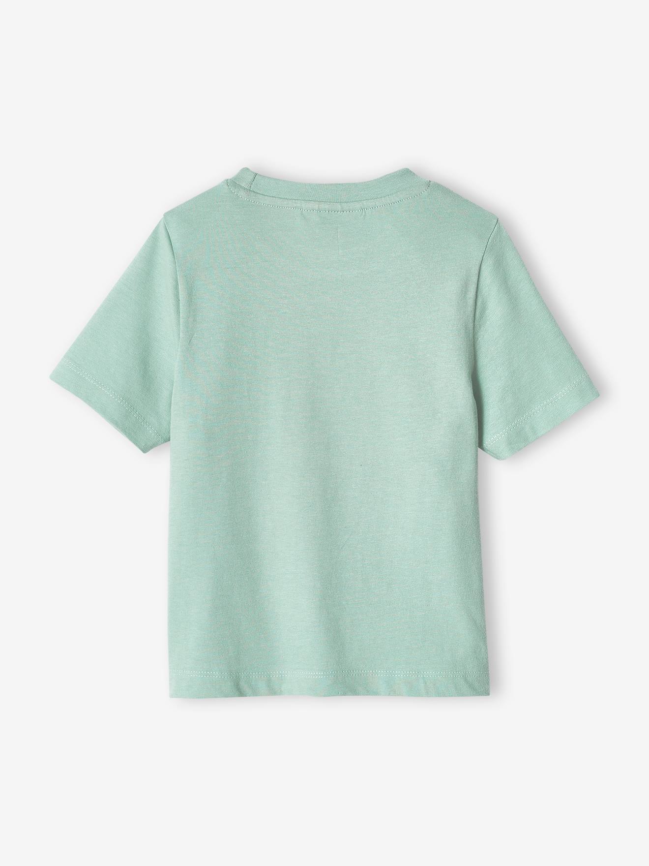 Pijama curto infantil da NASA® na cor verde-água