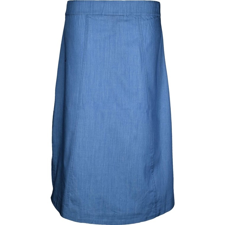 Skhoop Laura Long Skirt Denim