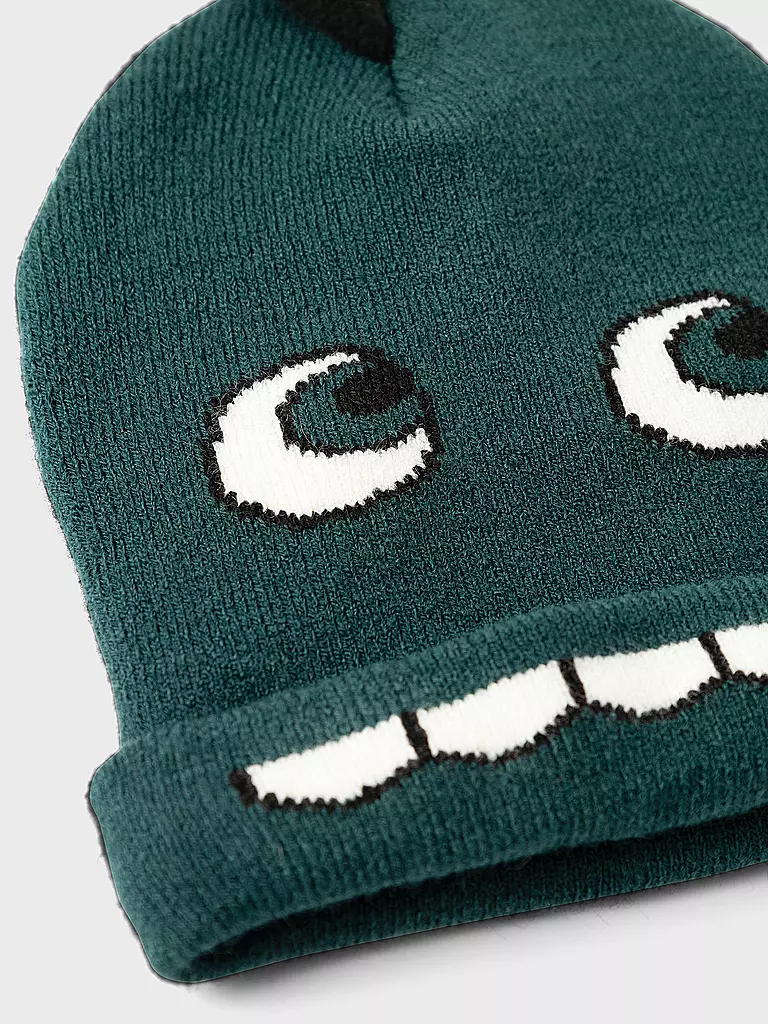 NAME IT Baby Mütze - Haube NMMMATEO dunkelgrün