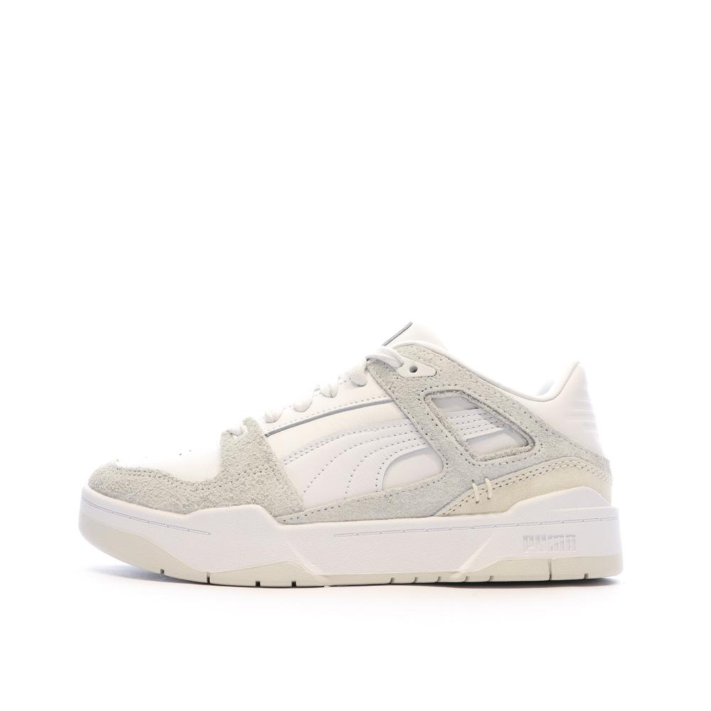 Puma Baskets Blanches/Grises Homme Puma Slipstream1