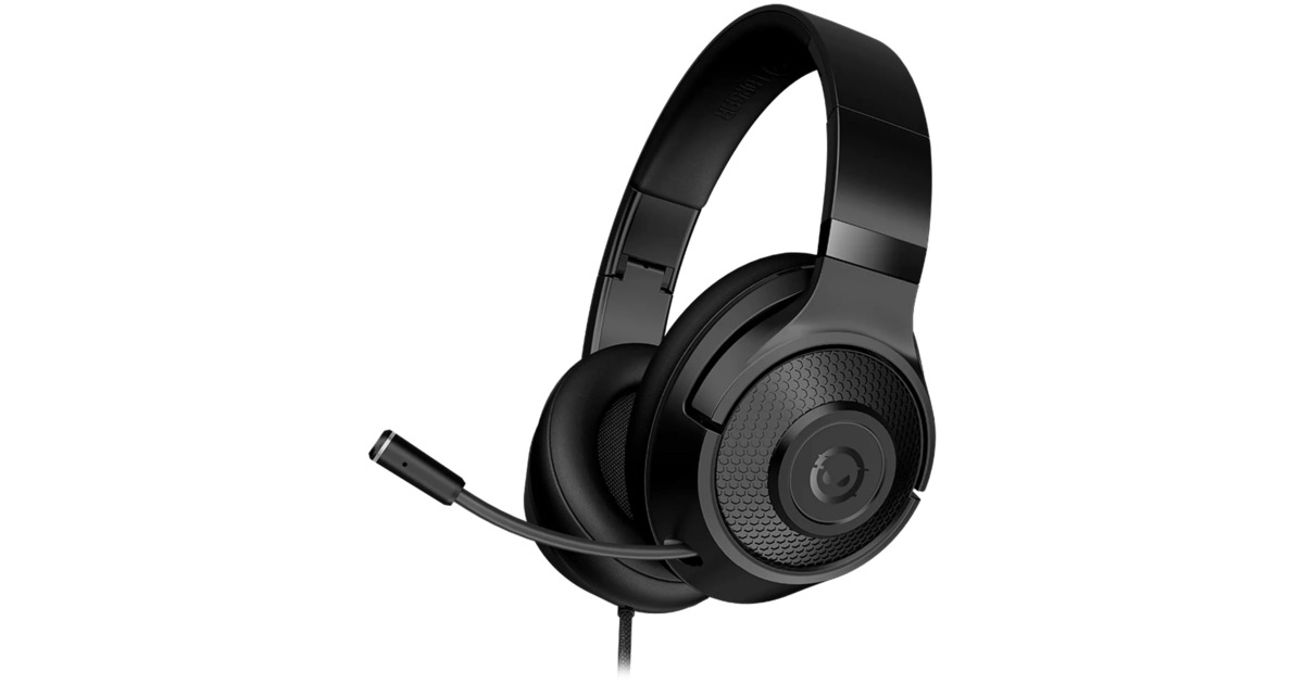LORGARNoah 101 over-ear gaming headset  (Zwart)