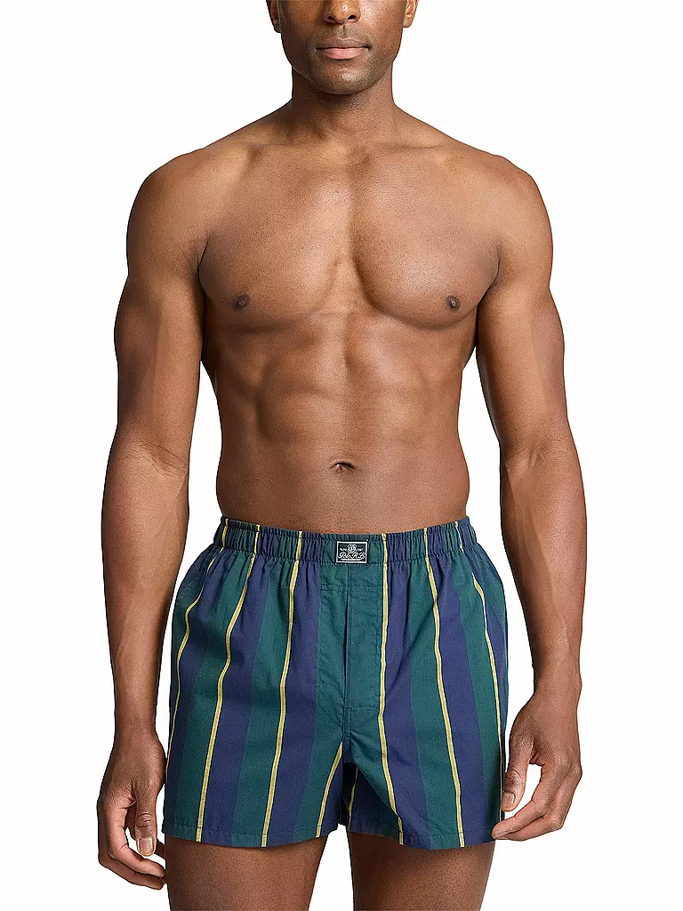 POLO RALPH LAUREN Boxershorts 3-er Pkg print navy dunkelgrün