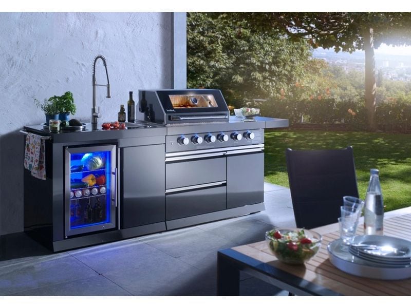 Buschbeck Outdoorküche Cambridge, 262 x 60 x 119 cm Outdoorküche – die ideale Ergänzung für Ihre Terrasse