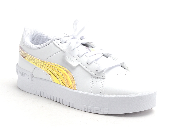 Puma basses enfant ps jada  holo carina lift blanc