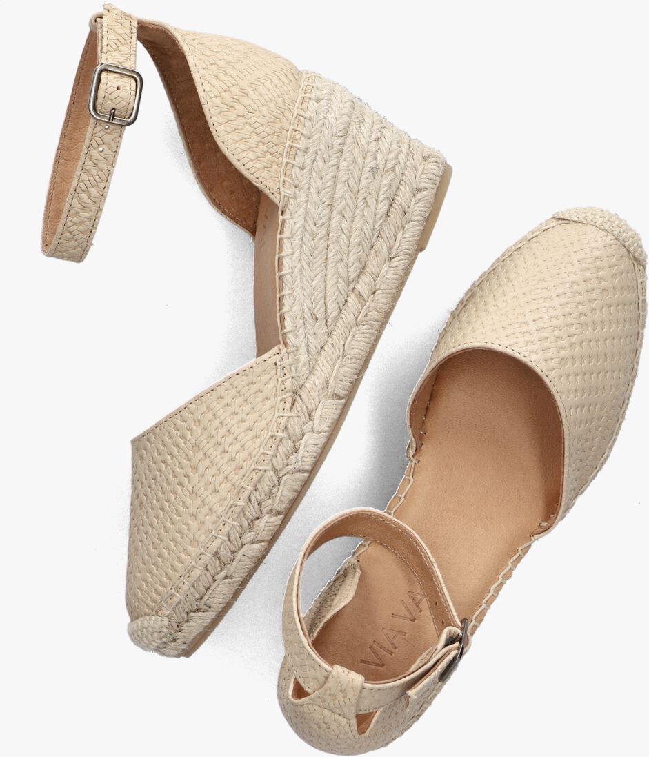 VIA VAI beige via vai espadrilles flora braid