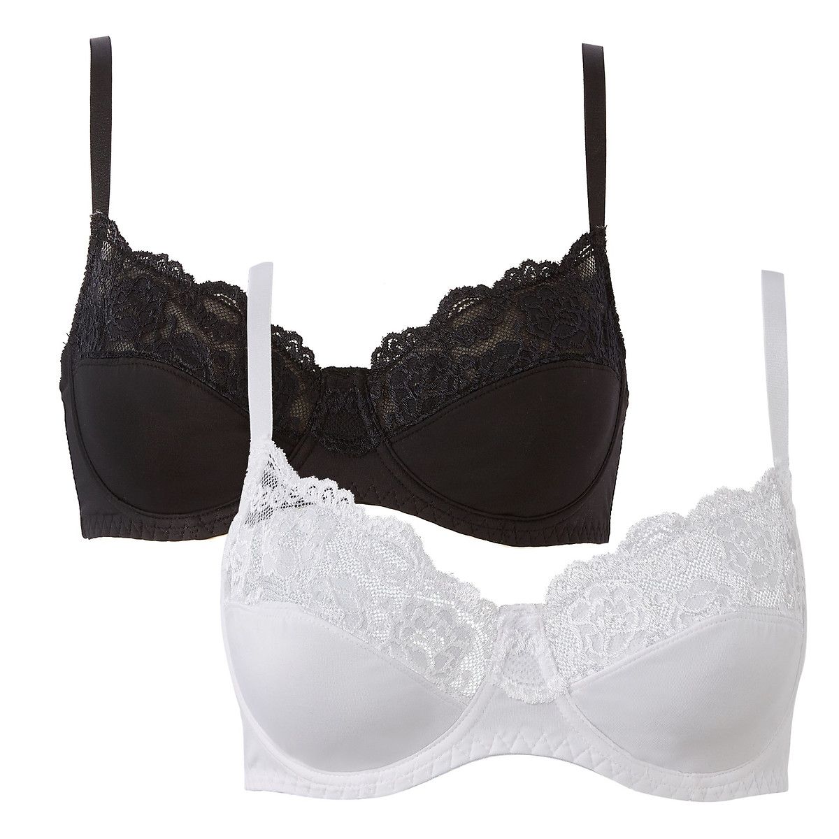 ANNE WEYBURN<br>Conjunto de 2 sutiãs de corpo inteiro, Anthea