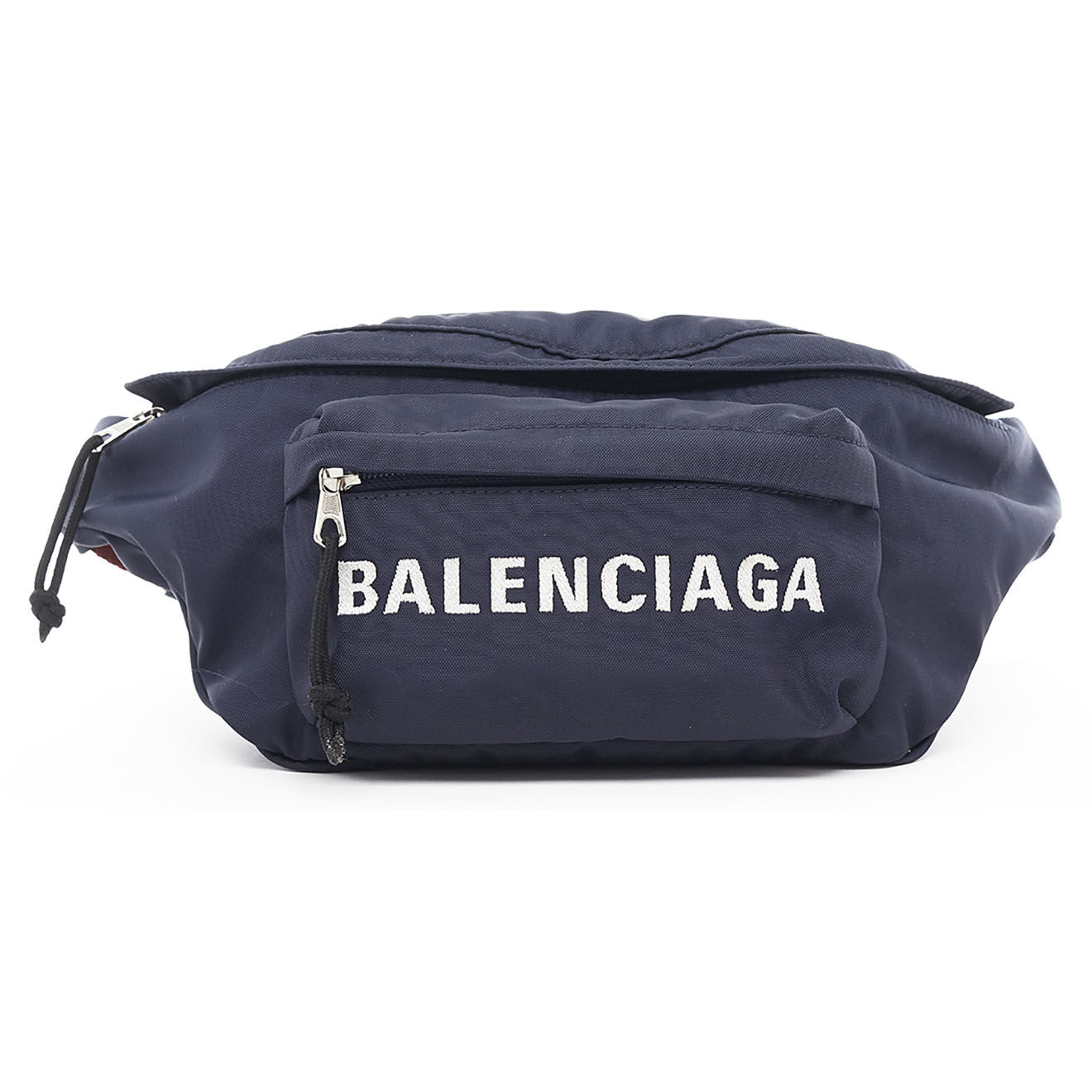 Balenciaga Sac banane en Nylon marine - Très bon état - 30x15x10 cm