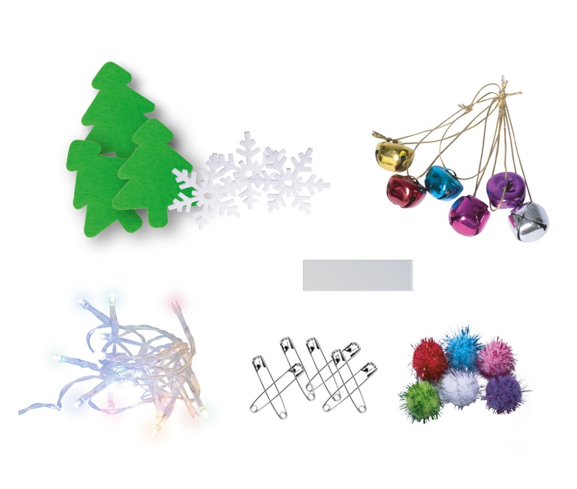 Winkee - DIY julesweater kit - Emergency Christmas Jumper Kit