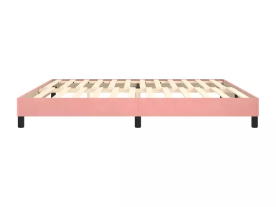 Sommier à lattes de lit Rose 200x200 cm Velours