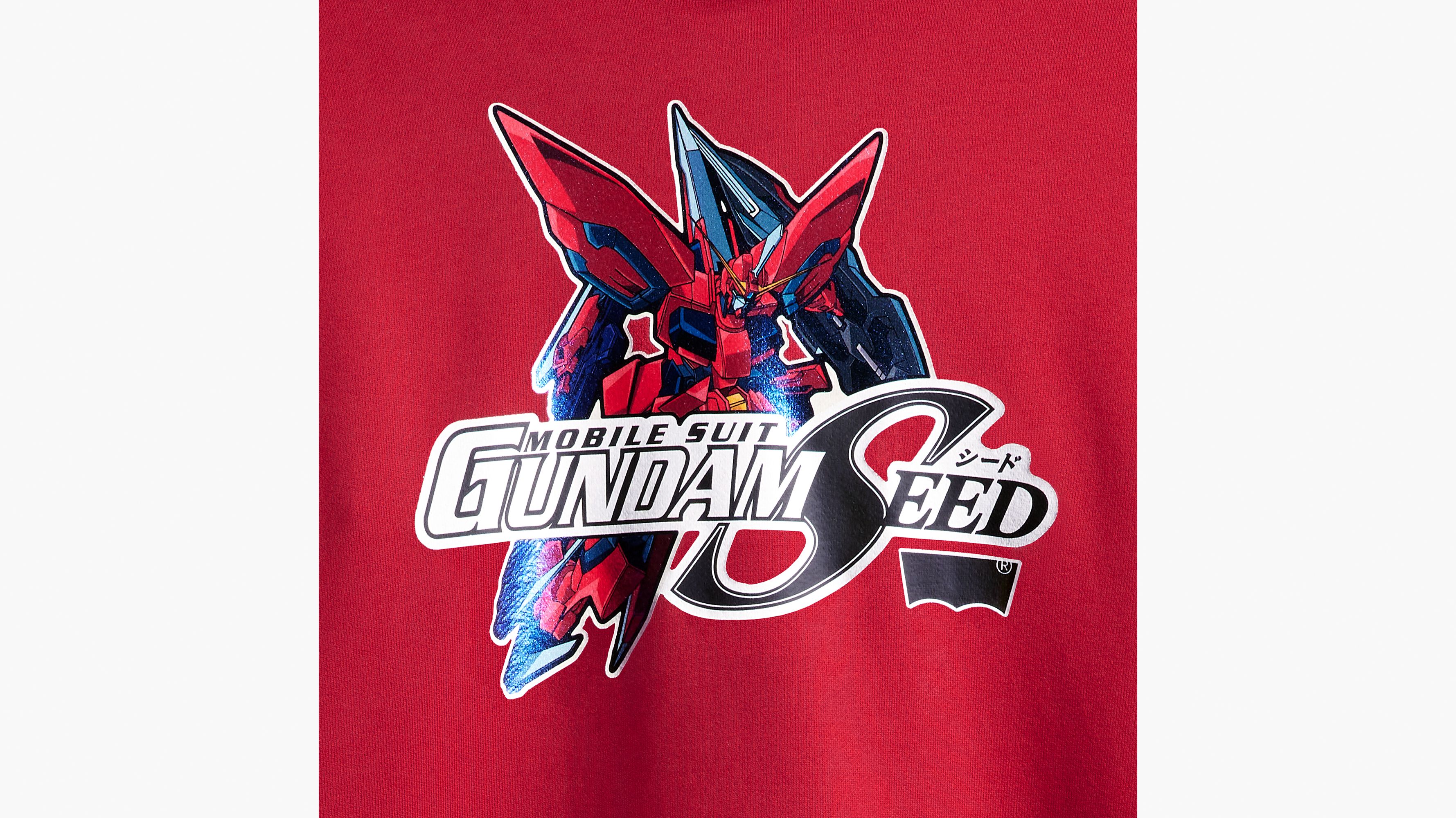 Sweat à capuche LEVI'S® x Gundam SEED - Aegis Red - Rouge