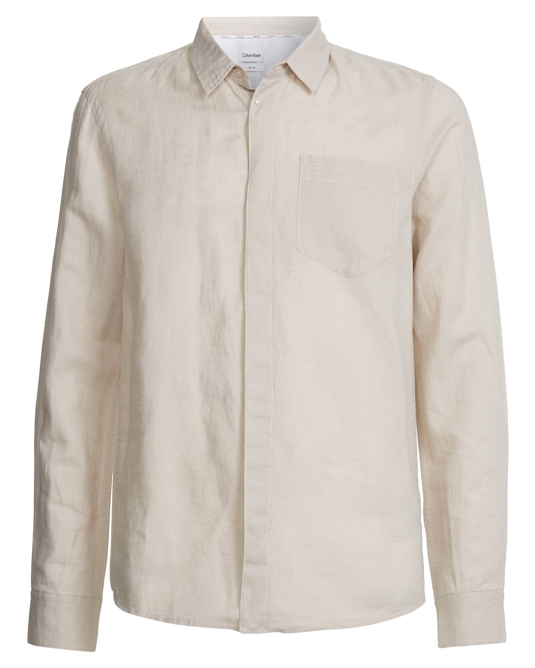 CALVIN KLEIN| Herren Hemd Langarm