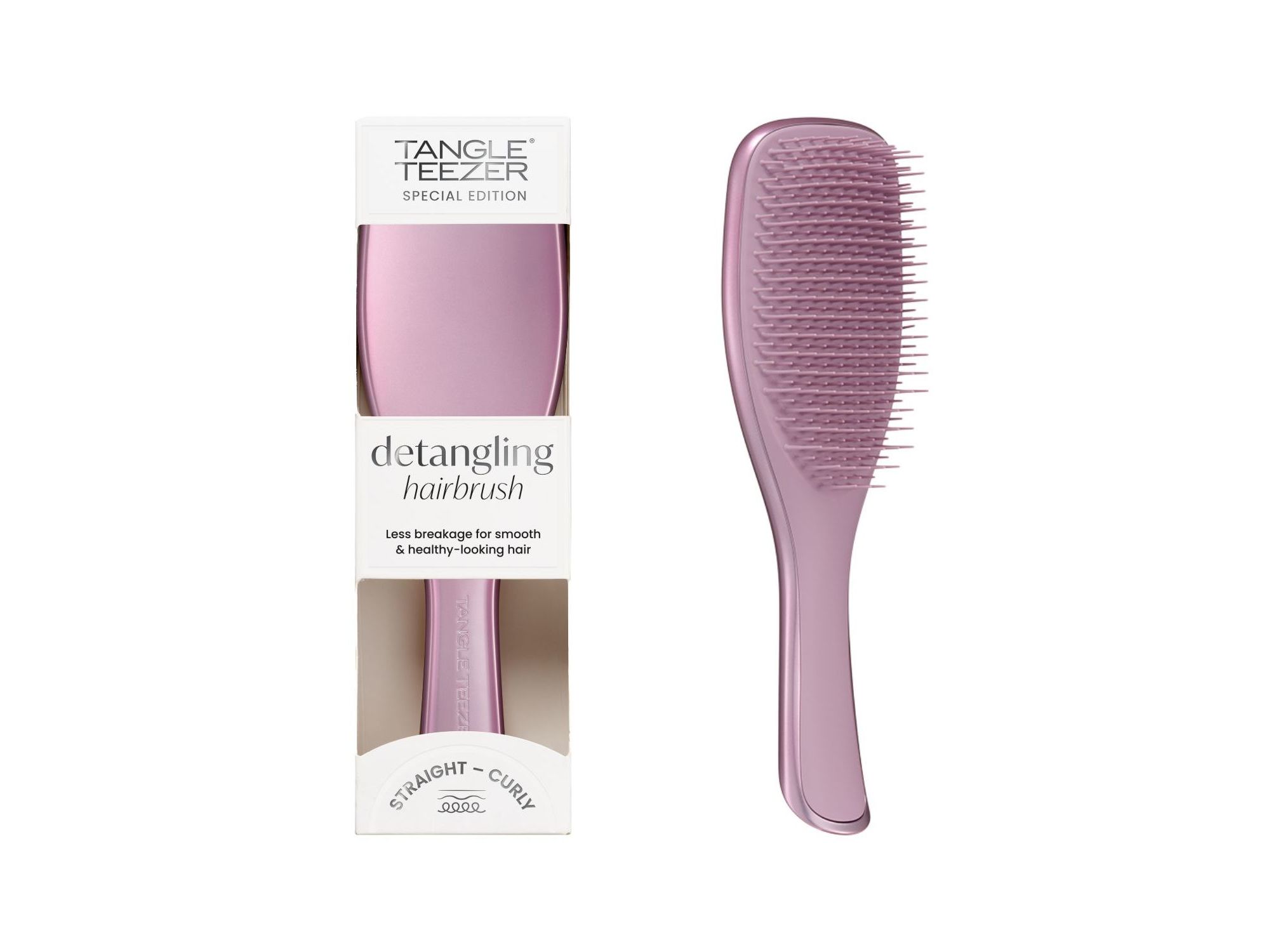 ESCOVA TANGLE TEEZER DETANGLER CHROME MAUVE