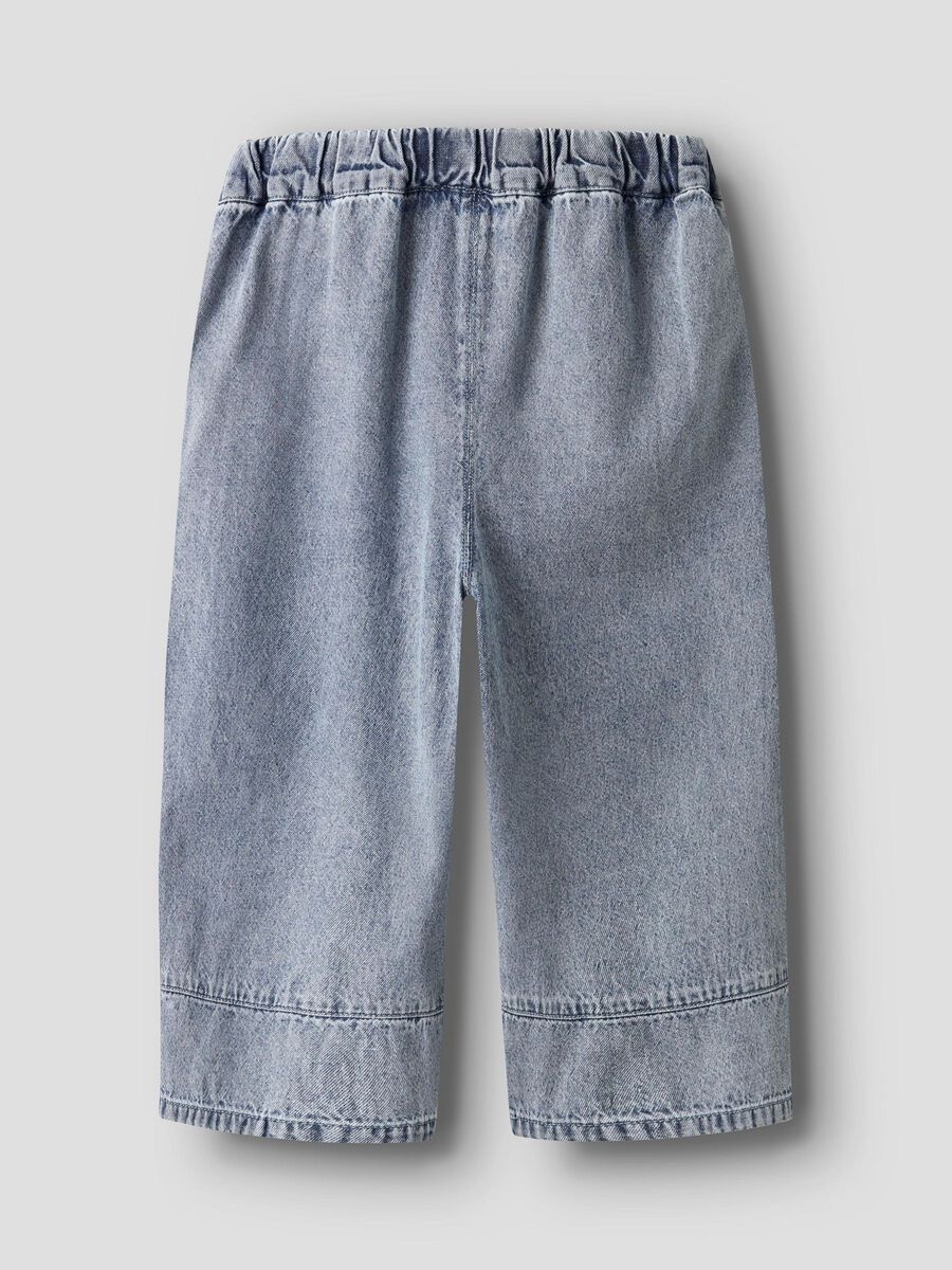Lil' Atelier Lil' Atelier jeans wide NMFTaya 1166-FD  medium blue denim