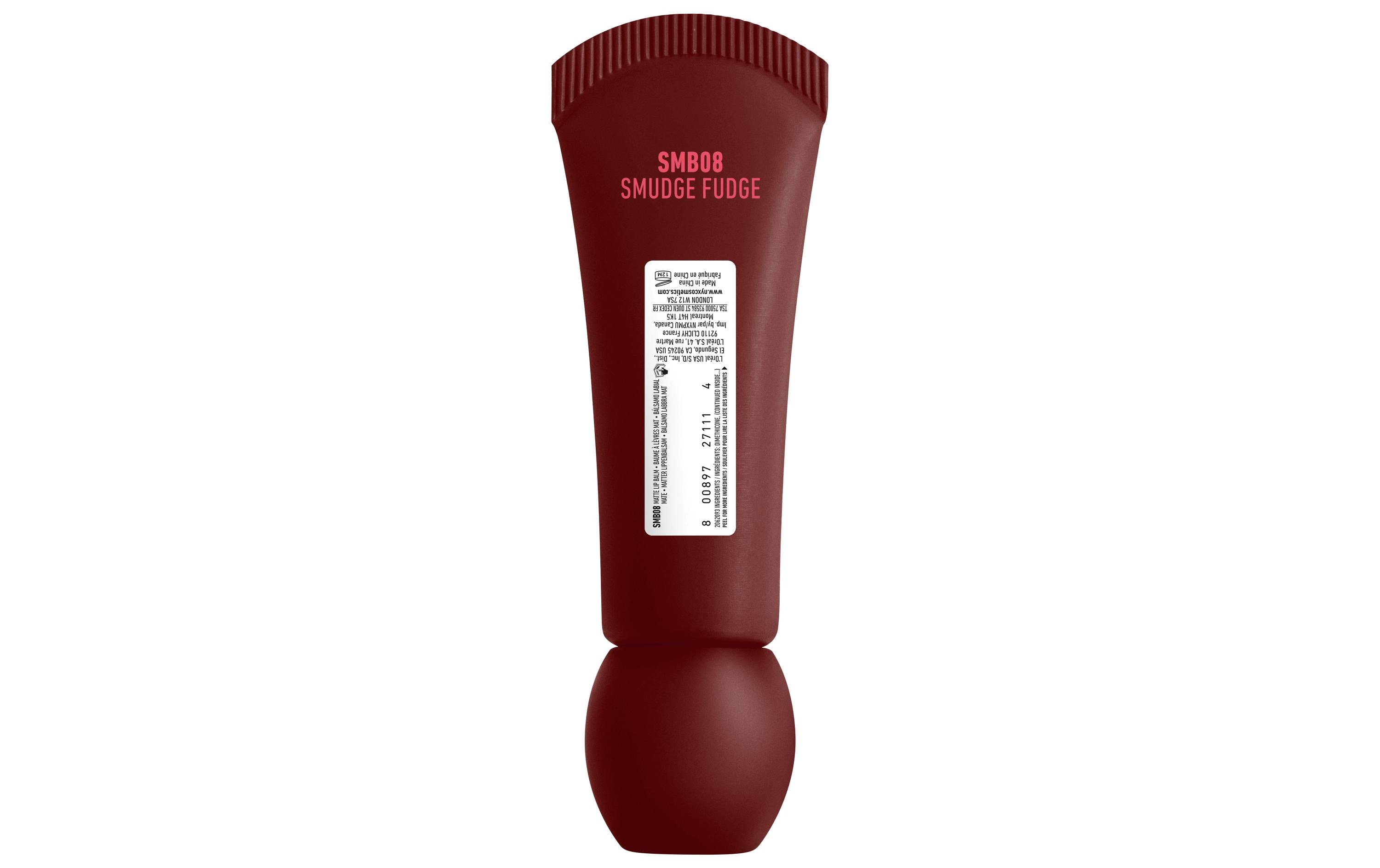Smushy Matte Lip Balm 08 Smudge FudgeVegane Lippenpflege für samtweiche, matte Lippen