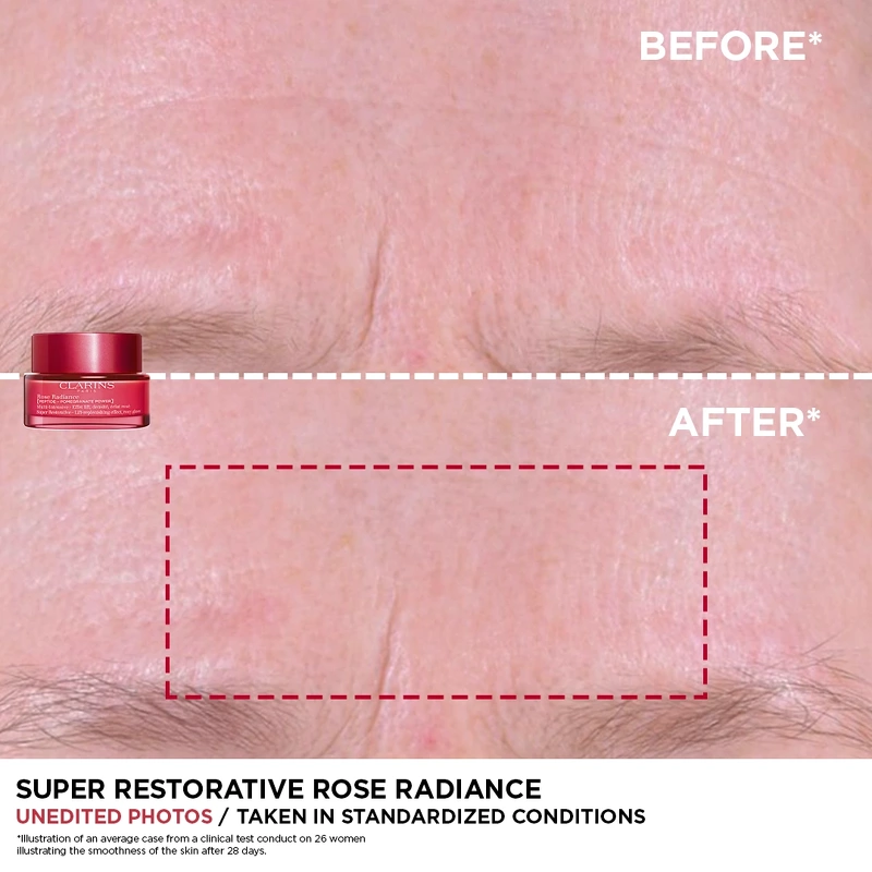 Clarins Super Restorative Rose Radiance Day Cream 50 ml
