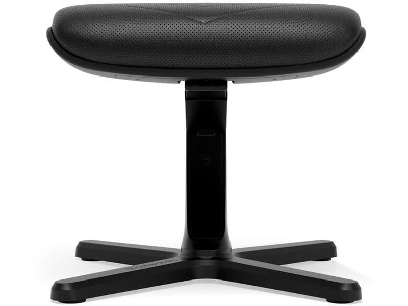 noblechairs Fussstütze 2 Schwarz Fussablage für Gaming-Stühle