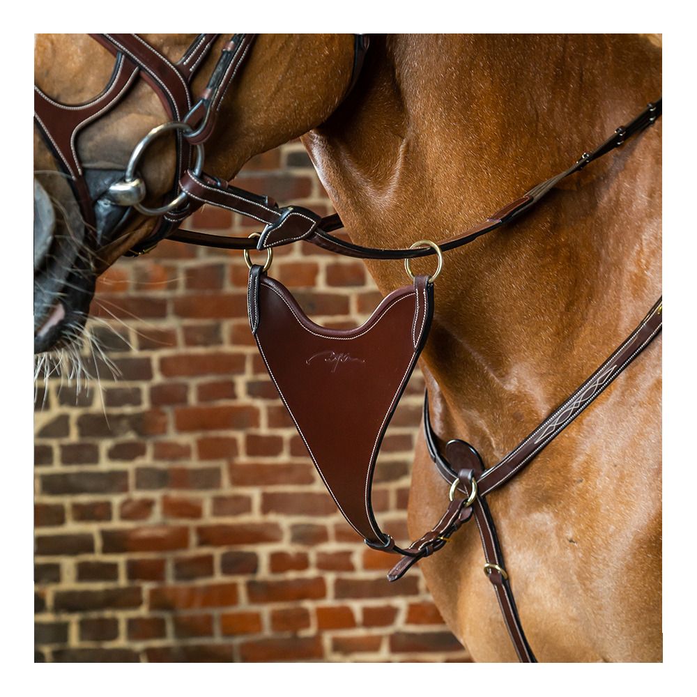 Dy'on D COLLECTION - Fourchette de martingale pleine rigide brun