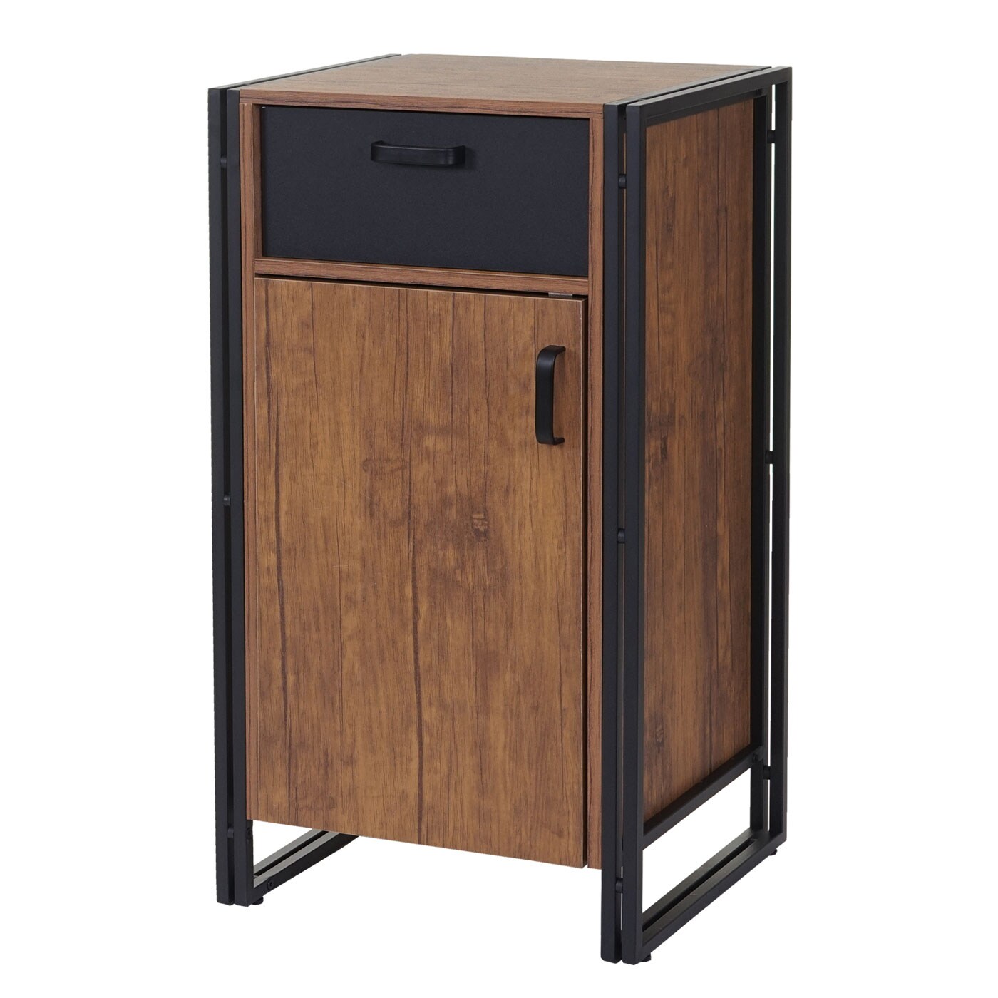 Kommode MCW-A27, Schrank Schubladenschrank, 90x50x43cm 3D-Struktur MVG-zertifiziert, Wildeiche-Optik
