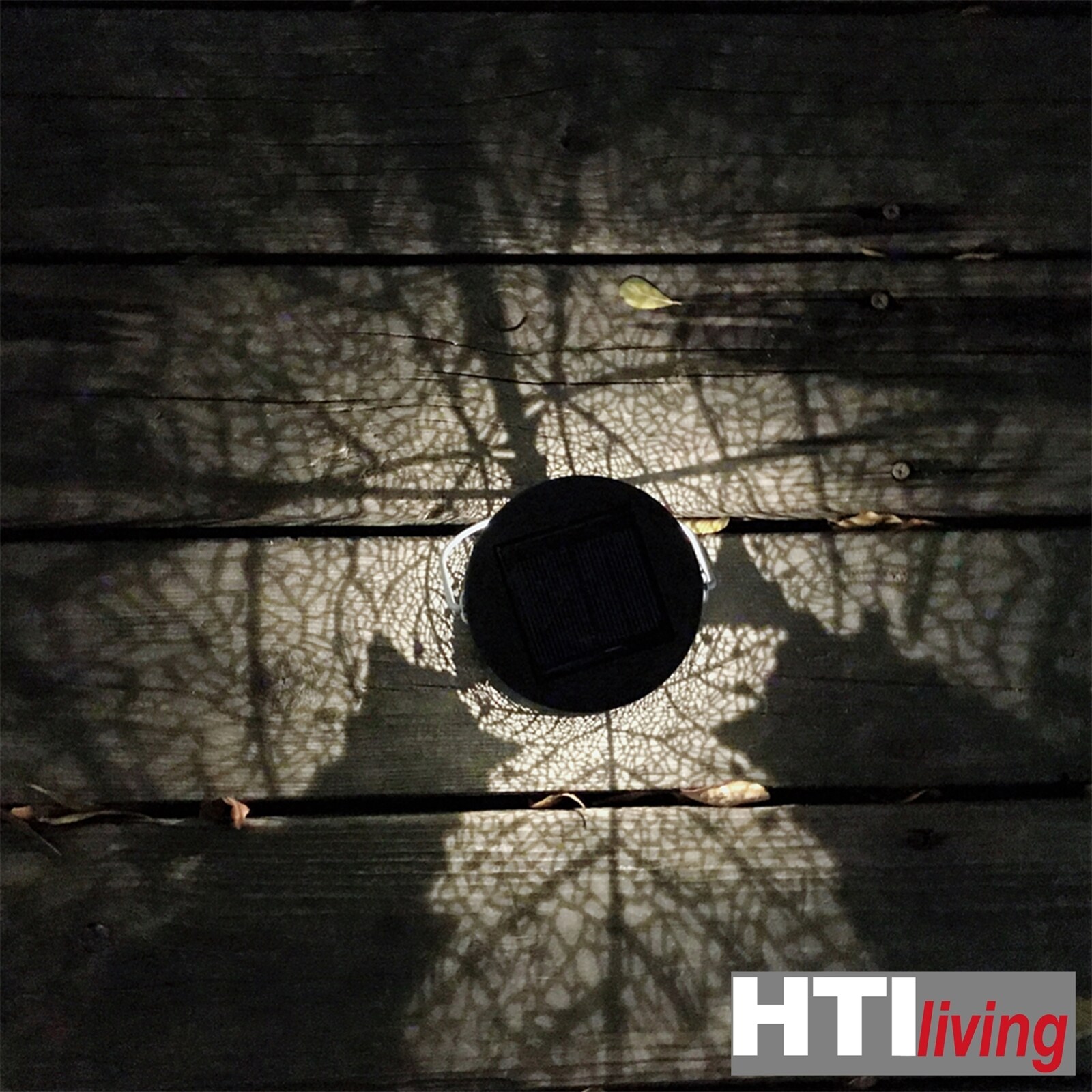 HTI-Living Solarlaterne Blatt Luna