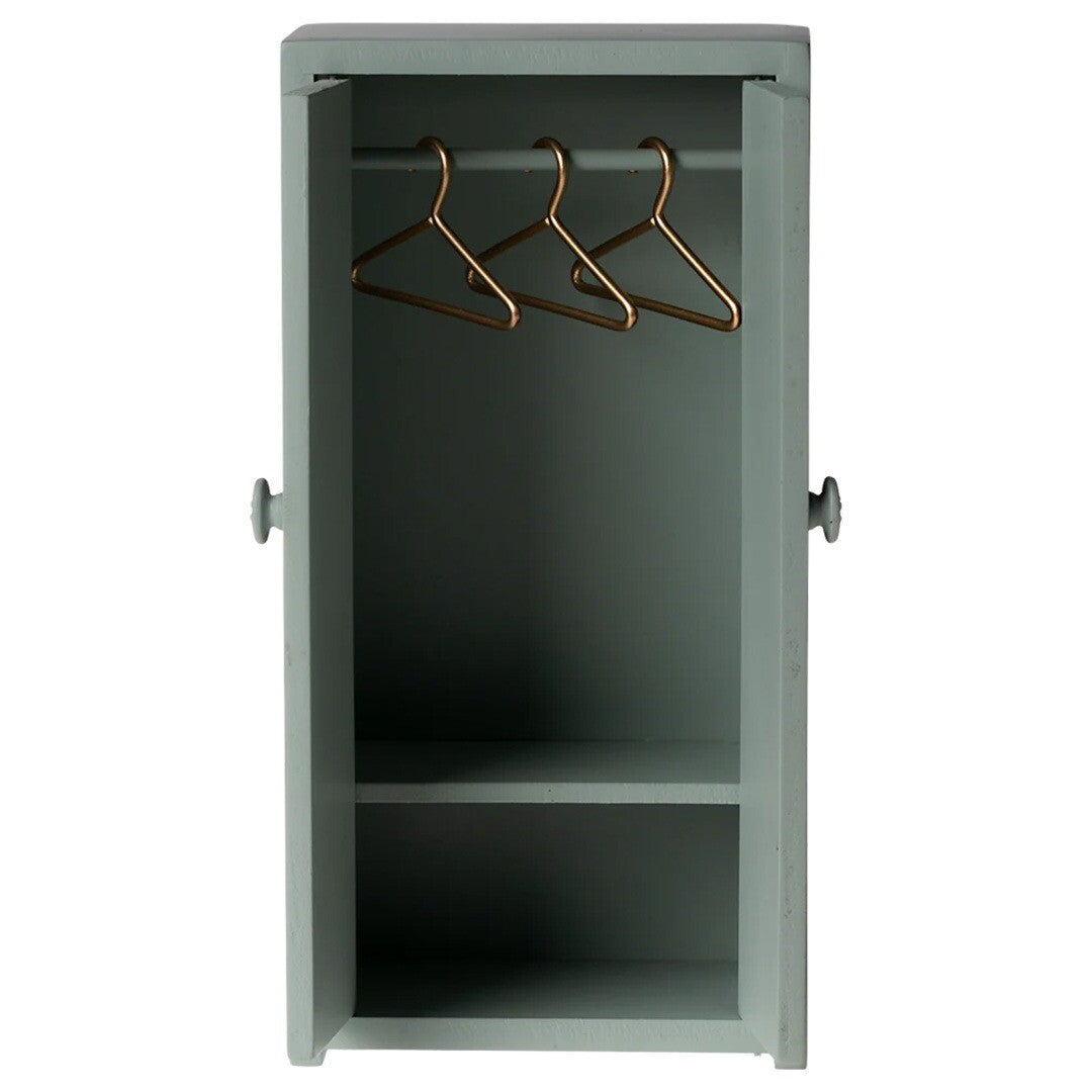 Maileg poppenhuis kast soft blue - 14 cm
