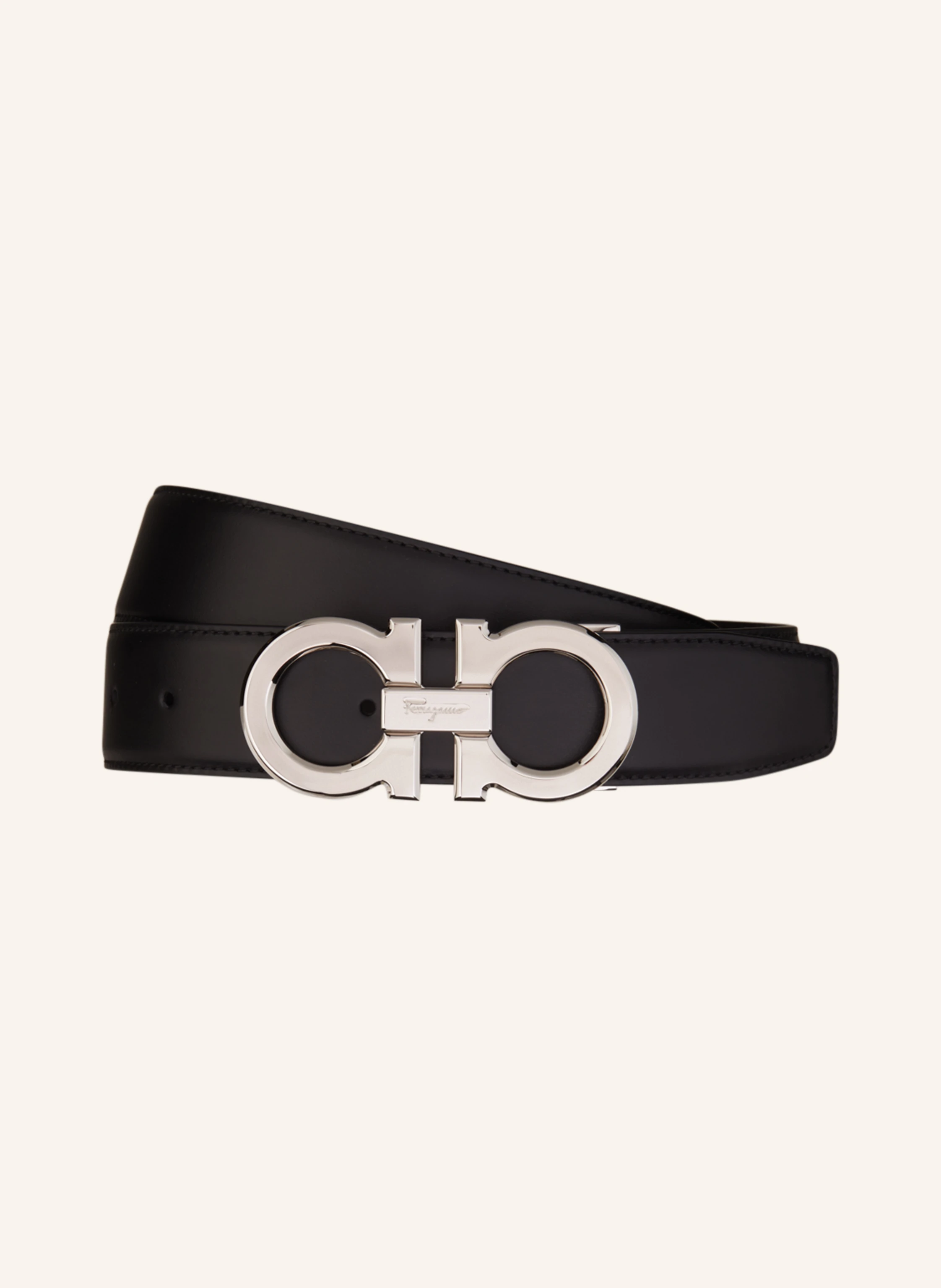 FERRAGAMO Ledergürtel GANCINI BUCKLE