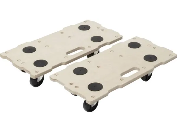 wolfcraft GmbH 2 FT 400, Træ, 8 hjul, 590 mm, 290 mm, 120 mm, 5,25 kg