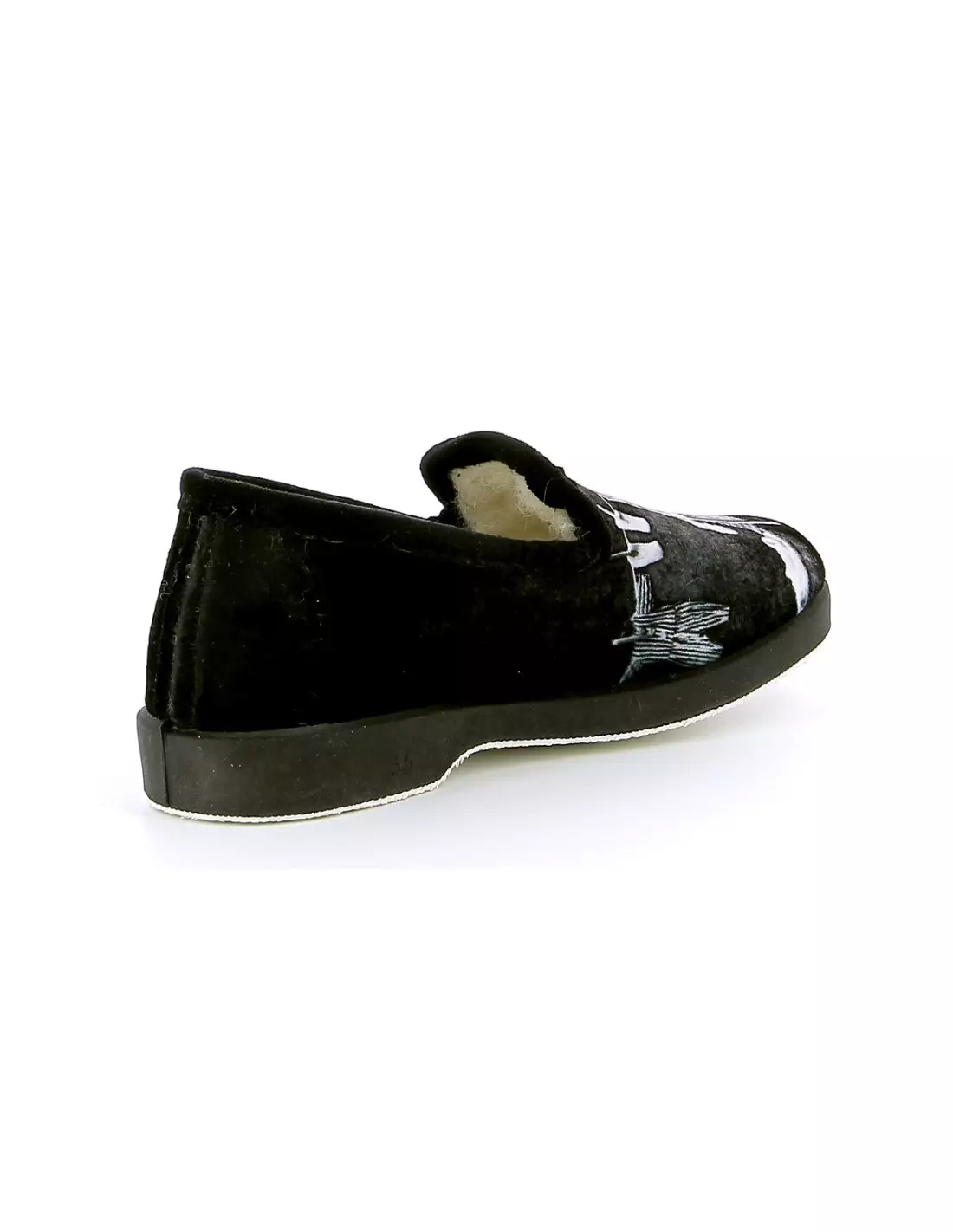 LA MAISON DE L ESPADRILLE 7666 - Pantoufles & chaussons Noir
