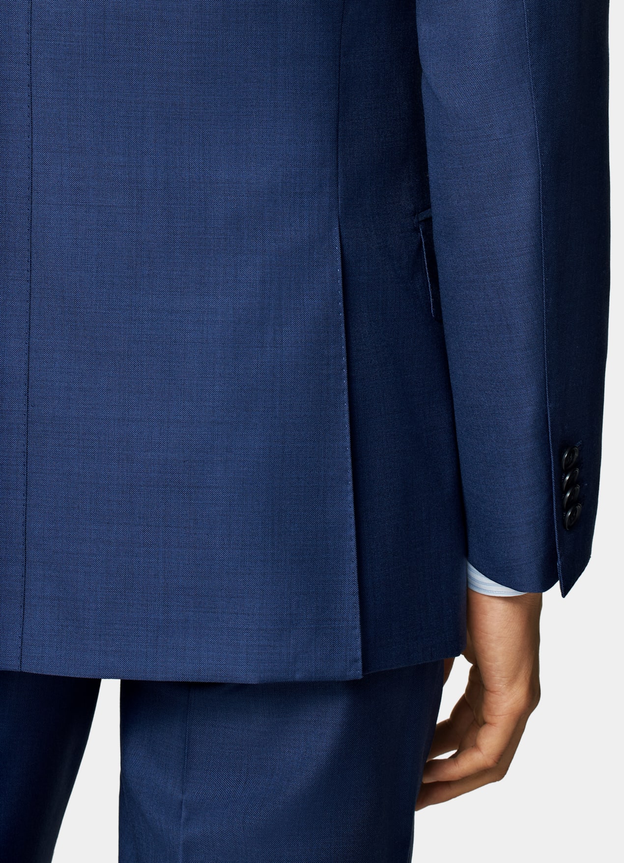 Veste de costume Havana coupe Tailored bleu moyen