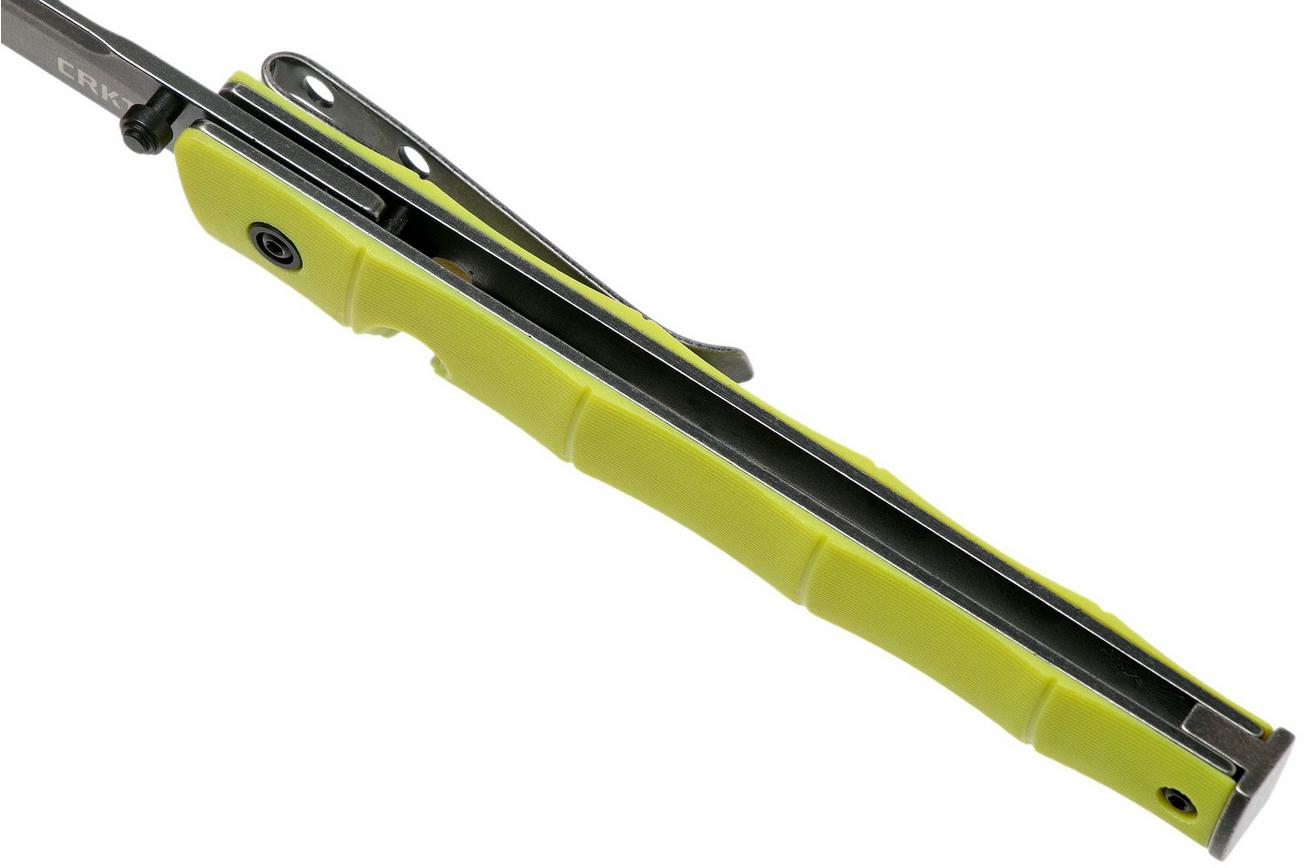 CRKT CEO Bamboo 7096YGK zakmes, Richard Rogers design