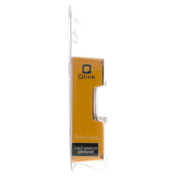 Q-Link coax F-wartel waterdicht 6 mm 2 stuks