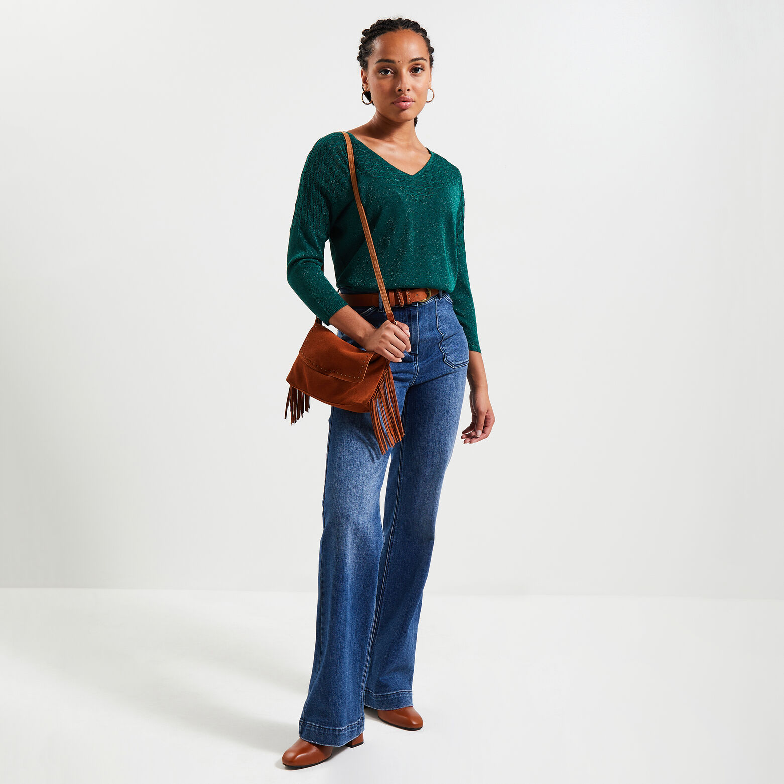 Pull fantaisie femme